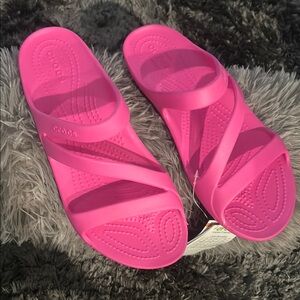 Crocs Women's Pink Sandals